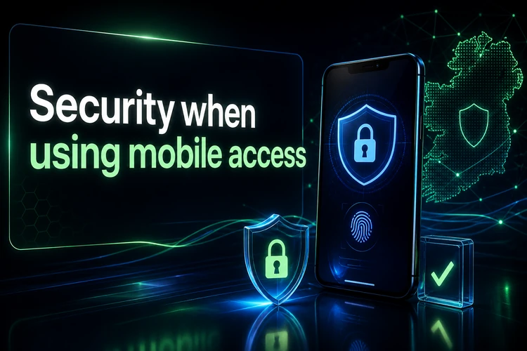 Security when using mobile access