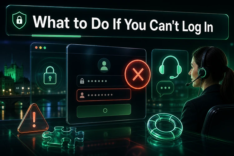 What to Do If You Can't Log In